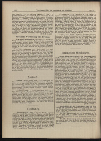 Verordnungs-Blatt für Eisenbahnen und Schiffahrt: Veröffentlichungen in Tarif- und Transport-Angelegenheiten 19040512 Seite: 4