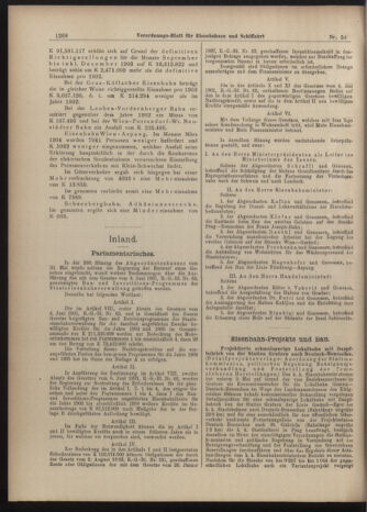 Verordnungs-Blatt für Eisenbahnen und Schiffahrt: Veröffentlichungen in Tarif- und Transport-Angelegenheiten 19040514 Seite: 16