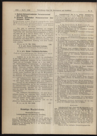 Verordnungs-Blatt für Eisenbahnen und Schiffahrt: Veröffentlichungen in Tarif- und Transport-Angelegenheiten 19040528 Seite: 8