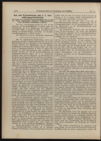 Verordnungs-Blatt für Eisenbahnen und Schiffahrt: Veröffentlichungen in Tarif- und Transport-Angelegenheiten 19040531 Seite: 2