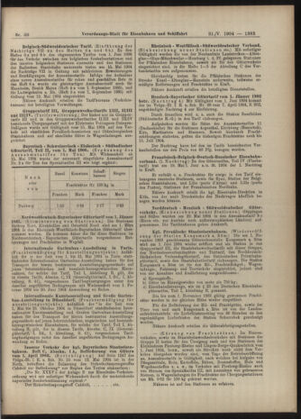 Verordnungs-Blatt für Eisenbahnen und Schiffahrt: Veröffentlichungen in Tarif- und Transport-Angelegenheiten 19040531 Seite: 7