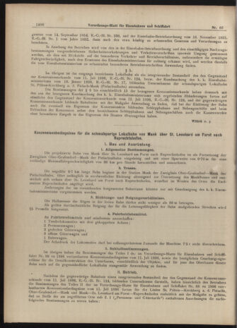 Verordnungs-Blatt für Eisenbahnen und Schiffahrt: Veröffentlichungen in Tarif- und Transport-Angelegenheiten 19040614 Seite: 2