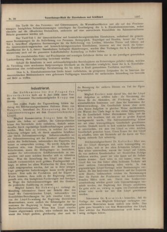 Verordnungs-Blatt für Eisenbahnen und Schiffahrt: Veröffentlichungen in Tarif- und Transport-Angelegenheiten 19040614 Seite: 3