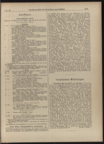 Verordnungs-Blatt für Eisenbahnen und Schiffahrt: Veröffentlichungen in Tarif- und Transport-Angelegenheiten 19040618 Seite: 5