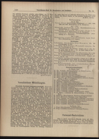 Verordnungs-Blatt für Eisenbahnen und Schiffahrt: Veröffentlichungen in Tarif- und Transport-Angelegenheiten 19040621 Seite: 4