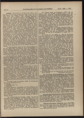 Verordnungs-Blatt für Eisenbahnen und Schiffahrt: Veröffentlichungen in Tarif- und Transport-Angelegenheiten 19040621 Seite: 7