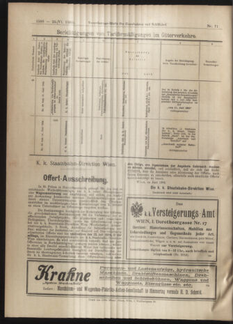 Verordnungs-Blatt für Eisenbahnen und Schiffahrt: Veröffentlichungen in Tarif- und Transport-Angelegenheiten 19040625 Seite: 16