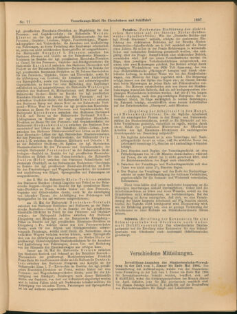 Verordnungs-Blatt für Eisenbahnen und Schiffahrt: Veröffentlichungen in Tarif- und Transport-Angelegenheiten 19040712 Seite: 17