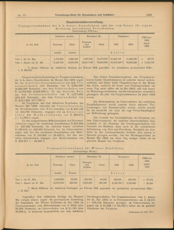 Verordnungs-Blatt für Eisenbahnen und Schiffahrt: Veröffentlichungen in Tarif- und Transport-Angelegenheiten 19040712 Seite: 5