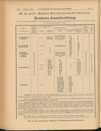 Verordnungs-Blatt für Eisenbahnen und Schiffahrt: Veröffentlichungen in Tarif- und Transport-Angelegenheiten 19040716 Seite: 10