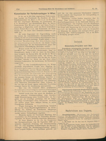 Verordnungs-Blatt für Eisenbahnen und Schiffahrt: Veröffentlichungen in Tarif- und Transport-Angelegenheiten 19040719 Seite: 8