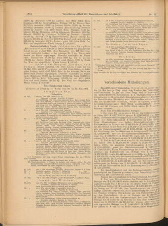 Verordnungs-Blatt für Eisenbahnen und Schiffahrt: Veröffentlichungen in Tarif- und Transport-Angelegenheiten 19040723 Seite: 4