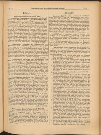 Verordnungs-Blatt für Eisenbahnen und Schiffahrt: Veröffentlichungen in Tarif- und Transport-Angelegenheiten 19040809 Seite: 9