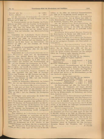 Verordnungs-Blatt für Eisenbahnen und Schiffahrt: Veröffentlichungen in Tarif- und Transport-Angelegenheiten 19040813 Seite: 15