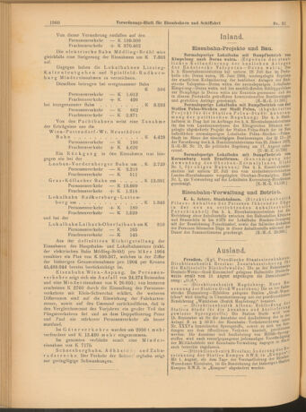 Verordnungs-Blatt für Eisenbahnen und Schiffahrt: Veröffentlichungen in Tarif- und Transport-Angelegenheiten 19040813 Seite: 16