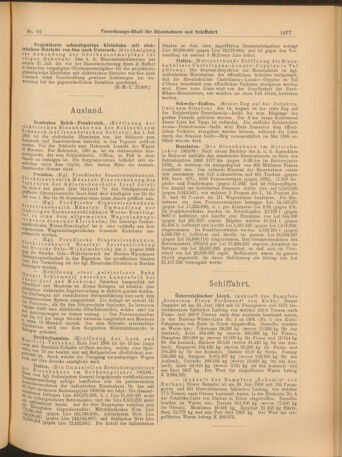 Verordnungs-Blatt für Eisenbahnen und Schiffahrt: Veröffentlichungen in Tarif- und Transport-Angelegenheiten 19040818 Seite: 5