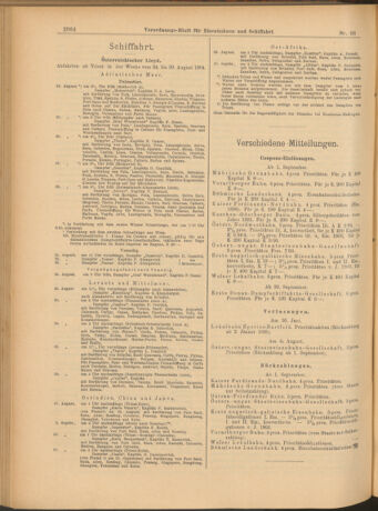 Verordnungs-Blatt für Eisenbahnen und Schiffahrt: Veröffentlichungen in Tarif- und Transport-Angelegenheiten 19040827 Seite: 12