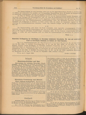 Verordnungs-Blatt für Eisenbahnen und Schiffahrt: Veröffentlichungen in Tarif- und Transport-Angelegenheiten 19040830 Seite: 8