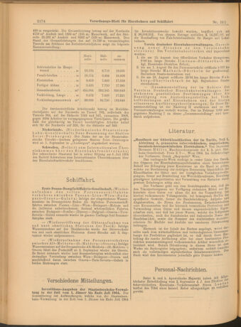 Verordnungs-Blatt für Eisenbahnen und Schiffahrt: Veröffentlichungen in Tarif- und Transport-Angelegenheiten 19040908 Seite: 6