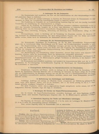 Verordnungs-Blatt für Eisenbahnen und Schiffahrt: Veröffentlichungen in Tarif- und Transport-Angelegenheiten 19040910 Seite: 10