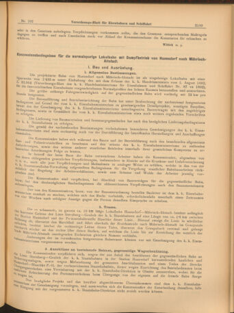 Verordnungs-Blatt für Eisenbahnen und Schiffahrt: Veröffentlichungen in Tarif- und Transport-Angelegenheiten 19040910 Seite: 5