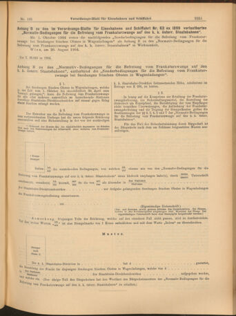 Verordnungs-Blatt für Eisenbahnen und Schiffahrt: Veröffentlichungen in Tarif- und Transport-Angelegenheiten 19040917 Seite: 3