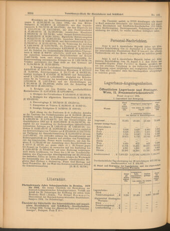 Verordnungs-Blatt für Eisenbahnen und Schiffahrt: Veröffentlichungen in Tarif- und Transport-Angelegenheiten 19040917 Seite: 6