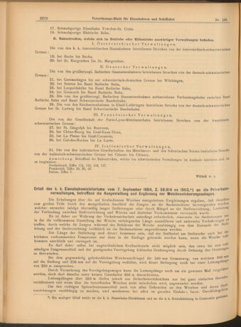 Verordnungs-Blatt für Eisenbahnen und Schiffahrt: Veröffentlichungen in Tarif- und Transport-Angelegenheiten 19040920 Seite: 12