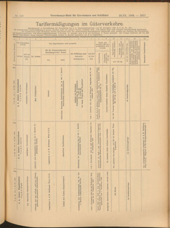 Verordnungs-Blatt für Eisenbahnen und Schiffahrt: Veröffentlichungen in Tarif- und Transport-Angelegenheiten 19040929 Seite: 13