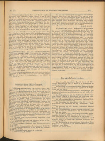 Verordnungs-Blatt für Eisenbahnen und Schiffahrt: Veröffentlichungen in Tarif- und Transport-Angelegenheiten 19040929 Seite: 7