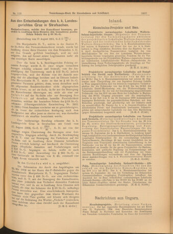 Verordnungs-Blatt für Eisenbahnen und Schiffahrt: Veröffentlichungen in Tarif- und Transport-Angelegenheiten 19041006 Seite: 3