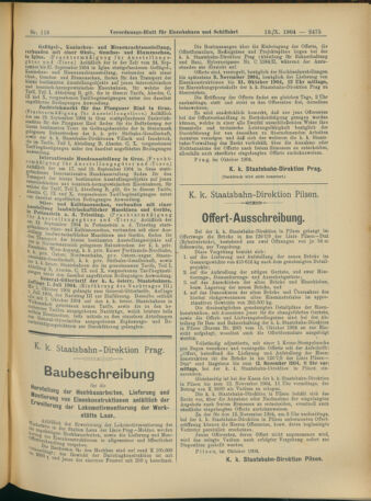 Verordnungs-Blatt für Eisenbahnen und Schiffahrt: Veröffentlichungen in Tarif- und Transport-Angelegenheiten 19041013 Seite: 7