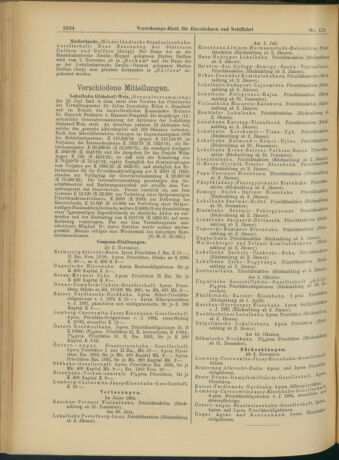 Verordnungs-Blatt für Eisenbahnen und Schiffahrt: Veröffentlichungen in Tarif- und Transport-Angelegenheiten 19041020 Seite: 6