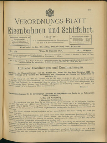 Verordnungs-Blatt für Eisenbahnen und Schiffahrt: Veröffentlichungen in Tarif- und Transport-Angelegenheiten