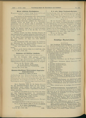 Verordnungs-Blatt für Eisenbahnen und Schiffahrt: Veröffentlichungen in Tarif- und Transport-Angelegenheiten 19041027 Seite: 6