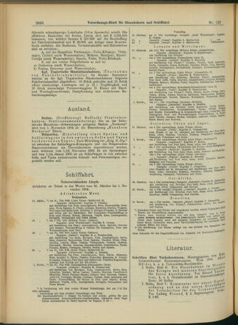 Verordnungs-Blatt für Eisenbahnen und Schiffahrt: Veröffentlichungen in Tarif- und Transport-Angelegenheiten 19041029 Seite: 8