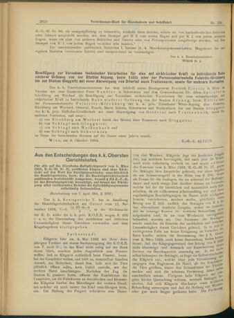 Verordnungs-Blatt für Eisenbahnen und Schiffahrt: Veröffentlichungen in Tarif- und Transport-Angelegenheiten 19041101 Seite: 2