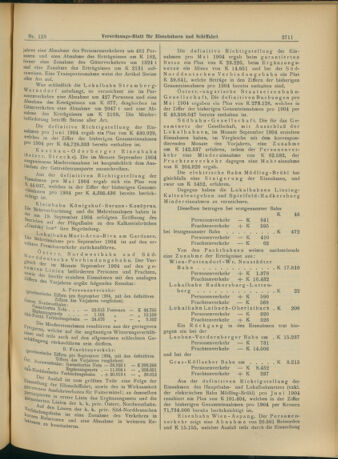 Verordnungs-Blatt für Eisenbahnen und Schiffahrt: Veröffentlichungen in Tarif- und Transport-Angelegenheiten 19041110 Seite: 15