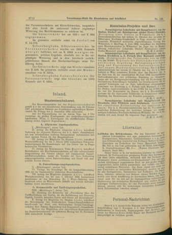 Verordnungs-Blatt für Eisenbahnen und Schiffahrt: Veröffentlichungen in Tarif- und Transport-Angelegenheiten 19041110 Seite: 16