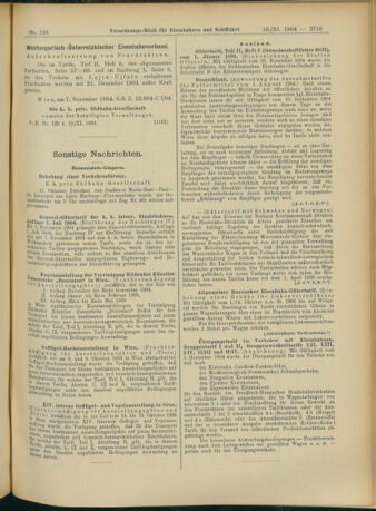 Verordnungs-Blatt für Eisenbahnen und Schiffahrt: Veröffentlichungen in Tarif- und Transport-Angelegenheiten 19041110 Seite: 19