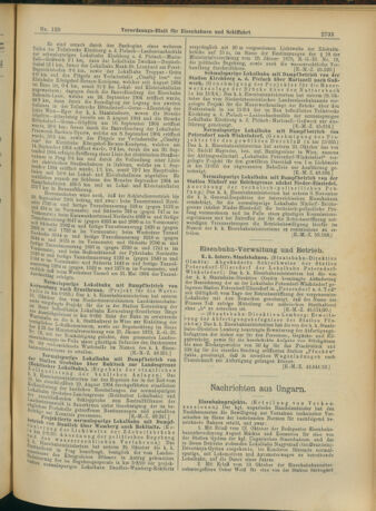 Verordnungs-Blatt für Eisenbahnen und Schiffahrt: Veröffentlichungen in Tarif- und Transport-Angelegenheiten 19041112 Seite: 9