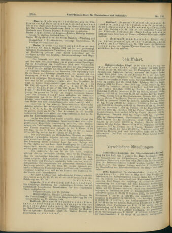 Verordnungs-Blatt für Eisenbahnen und Schiffahrt: Veröffentlichungen in Tarif- und Transport-Angelegenheiten 19041115 Seite: 6