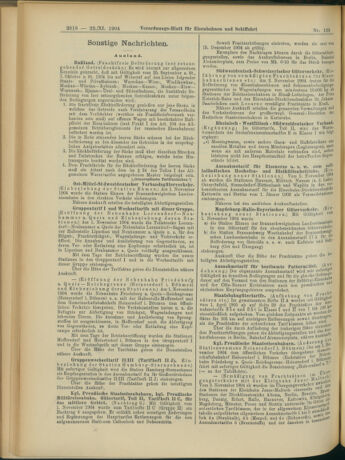 Verordnungs-Blatt für Eisenbahnen und Schiffahrt: Veröffentlichungen in Tarif- und Transport-Angelegenheiten 19041122 Seite: 6