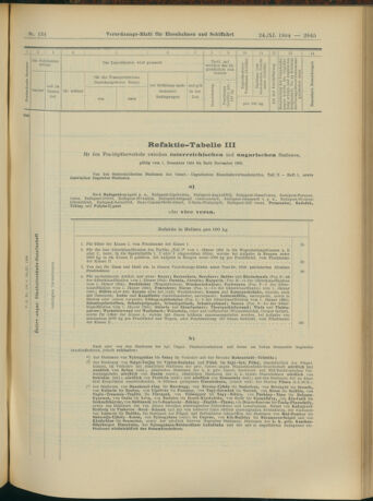 Verordnungs-Blatt für Eisenbahnen und Schiffahrt: Veröffentlichungen in Tarif- und Transport-Angelegenheiten 19041124 Seite: 13