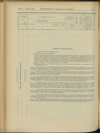 Verordnungs-Blatt für Eisenbahnen und Schiffahrt: Veröffentlichungen in Tarif- und Transport-Angelegenheiten 19041124 Seite: 16