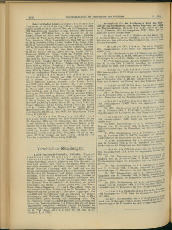 Verordnungs-Blatt für Eisenbahnen und Schiffahrt: Veröffentlichungen in Tarif- und Transport-Angelegenheiten 19041124 Seite: 4