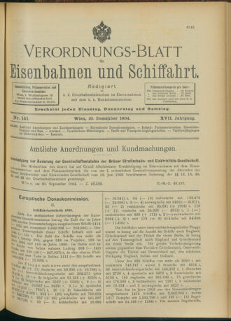 Verordnungs-Blatt für Eisenbahnen und Schiffahrt: Veröffentlichungen in Tarif- und Transport-Angelegenheiten