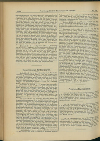 Verordnungs-Blatt für Eisenbahnen und Schiffahrt: Veröffentlichungen in Tarif- und Transport-Angelegenheiten 19041215 Seite: 18