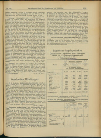 Verordnungs-Blatt für Eisenbahnen und Schiffahrt: Veröffentlichungen in Tarif- und Transport-Angelegenheiten 19041222 Seite: 7