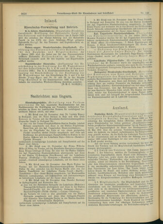 Verordnungs-Blatt für Eisenbahnen und Schiffahrt: Veröffentlichungen in Tarif- und Transport-Angelegenheiten 19041229 Seite: 6